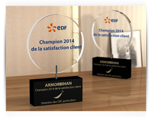 Trophée pour EDF