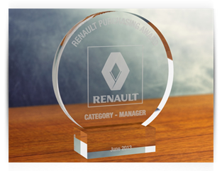 Trophée pour Renault